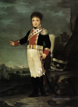  Infant Oil Painting - Infante Don Sebastian Gabriel de Borbon y Braganza Francisco de Goya